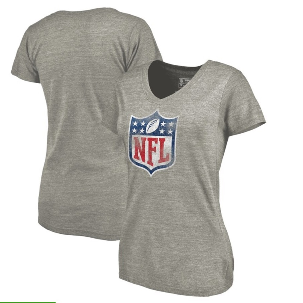 NFL football grey tee in cotton size s